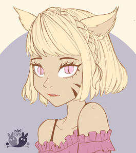 Flat Color (Portrait)